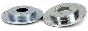 Ford Explorer Sport Brake Rotors (2) - Rear - Baer Brakes - Claw Performance Rotors - 2003
